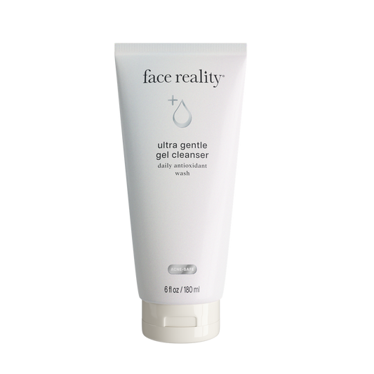 Ultra Gentle antioxidant gel cleanser bottle, sulfate-free